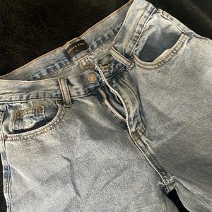 White fox butt rip jeans size XS